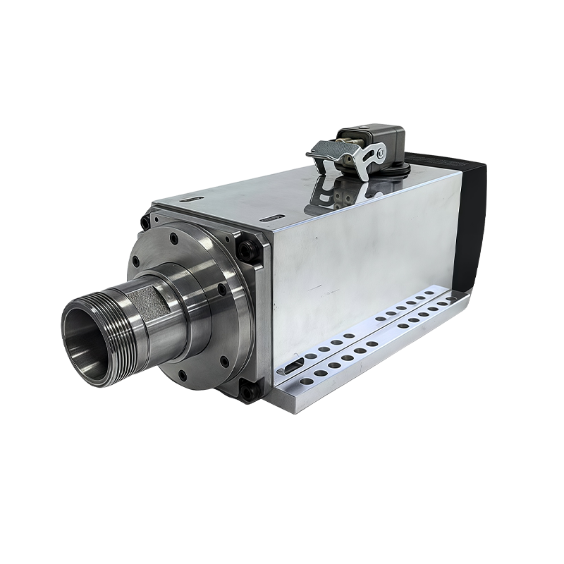 Hava soğutma sistemli CNC Motor Mili motoru kare motorlu 86mm uzunluk 190mm 220VAc 3.5kw